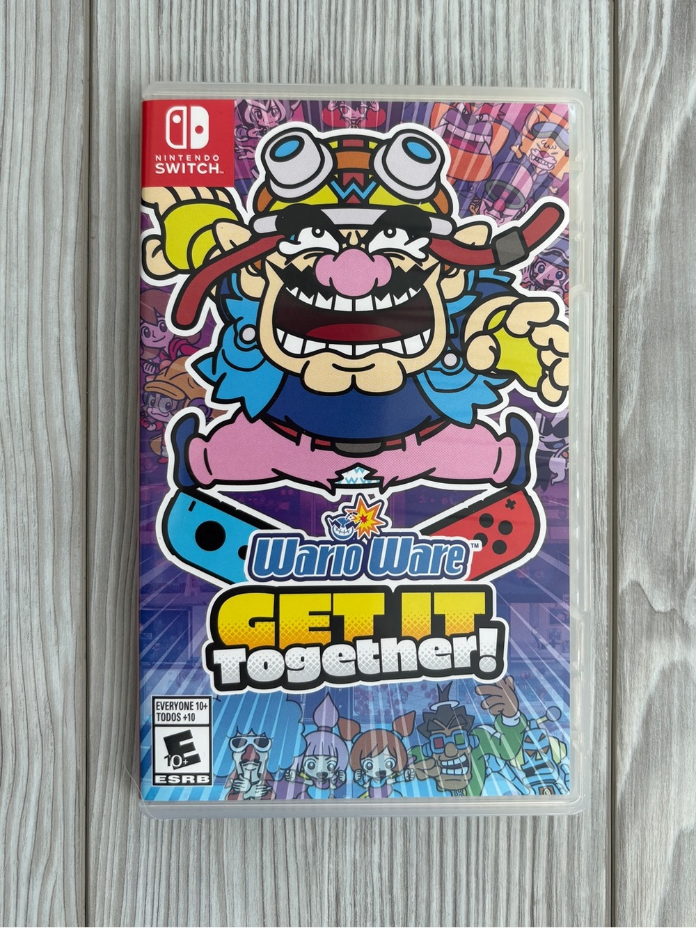 Warioware Get It Together! Nintendo Switch Original Cartridge With Case